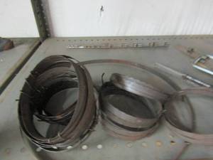 lot 477 image: Socket HOLDERS, hooks,  small BAND SAW BLADES