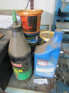 lot 498 image: Multi purpose grease lubricant some opened some new