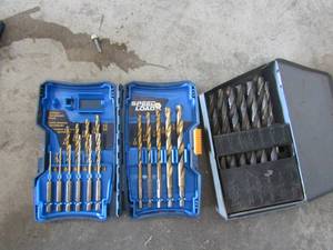 lot 587 image: 2 sets of Ryobi drill bits