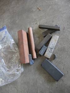 lot 593 image: Assorted pieces of steel
