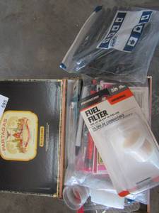lot 595 image: Box of pens, pencils and more