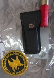 lot 596 image: Knife bullet patch