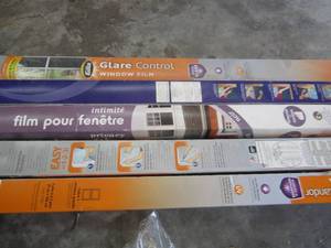 lot 643 image: 5 boxes of NEW window film