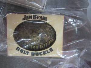 lot 655 image: Jim Beam belt buckle CBI Joining force belt buckle