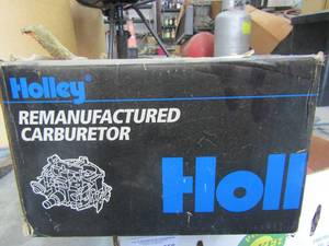 lot 658 image: Chrysler car  products Holley rebuilt carburetor v belt # #17415