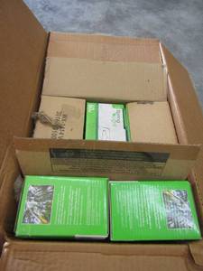 lot 681 image: Box of spring light 60 watt light bulb