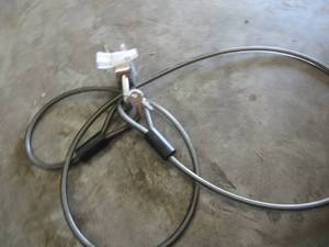 lot 683 image: US general pardon 100L cable (has key)