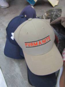 lot 704 image: XL underarmour work hats Walls gray coveralls and 1 army bag