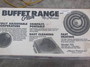 lot 716 image: Munsey buffer range in original box