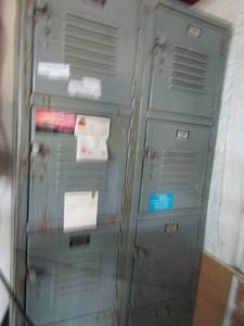 lot 731 image: 12 slot gray locker 78x24