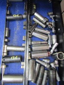 lot 756 image: lot of SAE Sockets 38 DRIVE