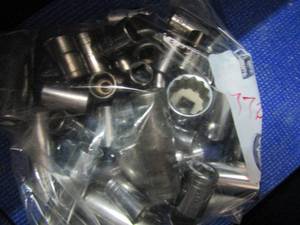 lot 772 image: Large Sockets 20 plus  12 DRIVE