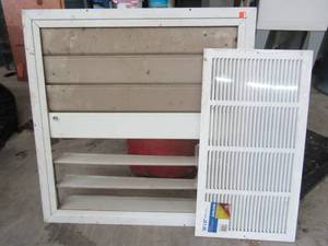 lot 778 image: return air grill 24x12     shop vent 28x28