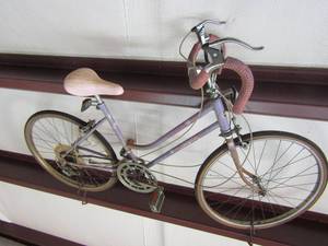 lot 785 image: 10 speed purple girls bike