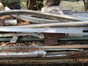 lot 806 image: Large scrap lot including work bench