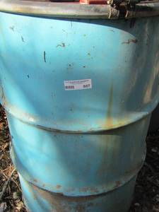 lot 807 image: 50 gallon drum of used oil