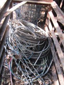 lot 809 image: Scrap lot OF ELECTRIC WIRE & CONDUIT