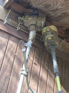 lot 815 image: 2 Ryobi weed eaters unknown working condition