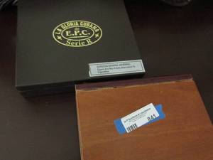 lot 1041 image: 2 CIGAR BOXES