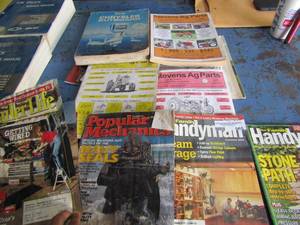 lot 965 image: Magazines- Family handyman, popular mechanics, navy seals, trucks, tractors