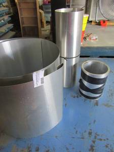 lot 967 image: 3 rolls of Tin Flashing
