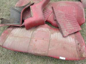 lot 953 image: Back seats and side panels for t bird