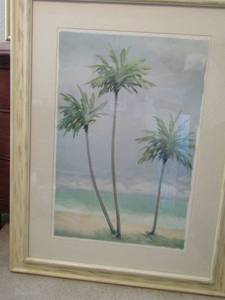 lot 196 image: M.  Goodwill Ocean Art 45x35
