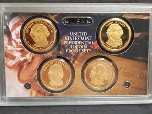 lot 34 image: 2007 United States Mint - Presidential $1 Coin Proof Set