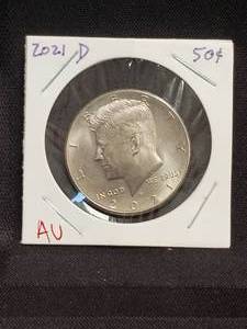 lot 60 image: 2021-D Lincoln half dollar