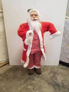 lot 33 image: Father Christmas-Santa Clause display -  48 inches tall