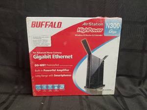 lot 78 image: Buffalo Air Station N300g ethernet - never opened