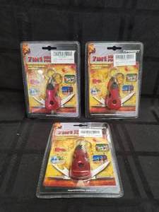 lot 114 image: Selection of 3 - 7 in 1 mini multitools