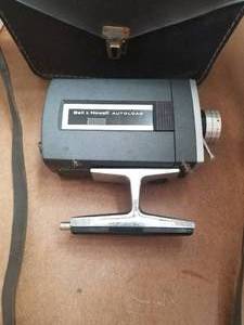 lot 143 image: Vintage Bell & Howell video camera and case