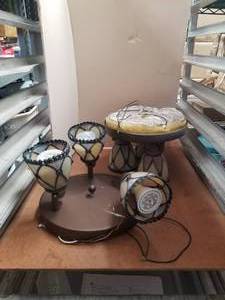 lot 137 image: Selection of 2 overhead lights
