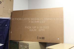 lot 24 image: Lot of 10 Giant Moving Boxes 330 43 x 20 x 14 Brand New Unused Box Set