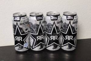 lot 46 image: Lot of 4 Rockstar Halo Infinite Edition Silver Ice Flavor Brand New Sealed Energy Drink Limited Edition Art on Can