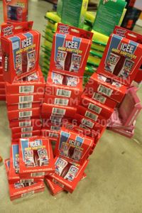 lot 70 image: Lot of 37 Brand New Sealed Icee Candy Scented Kids Hand Sanitzer, Two Bottles Per Package, 74 Bottles Total