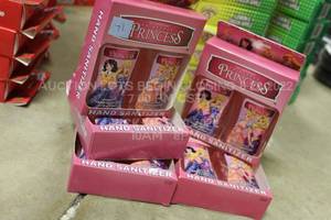 lot 71 image: Lot of 5 Brand New Sealed Disney Princess Scented Kids Hand Sanitzer, Two Bottles Per Package, 10 Bottles Total