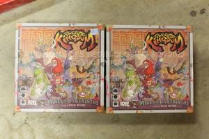 lot 80 image: Lot of 2 Kingdom Come Mines and Labyrinths Board Game Factory Sealed New