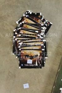 lot 95 image: Lot of 62 Batman Begins Sticker Packs of 5 Stickers per Pack, 310 Stickers Total, Brand New Factory Sealed