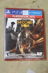 lot 125 image: Infamous Second Son Playstation 4 Playstation Hits Brand New Sealed Video Game Sony PS4