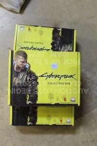 lot 133 image: Lot of 4 CyberPunk Video Game Collectors Box Boxes