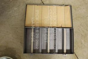 lot 221 image: Brumberger Metal Slide Organizer Fits 150 Slides