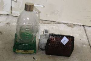 lot 226 image: Lot of 2 Vintage Cologne  After Shave Football and Cabin Mens Fathers Gift