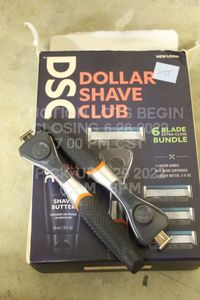lot 255 image: Dollar Shave Club Set of 2 Handles Brand New Unused