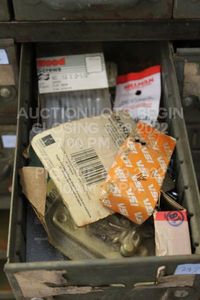 lot 297 image: 12 Packages of MISC TOOLBOX ITEMS METAL DRAWER NOT INCLUDED