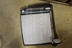 lot 321 image: X Acto Paper Cutter Slicer Pallet Wrapping Knife
