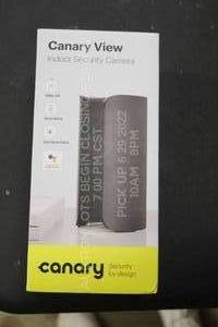 lot 388 image: Canary View Indoor Security Camera Untested