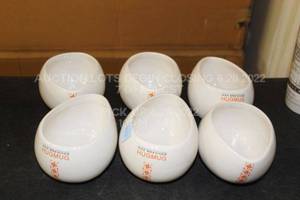 lot 402 image: Set of 6 Max Brenner Hugmug Cocoa Mugs Australia Coffee Tea Cup Mug Cups