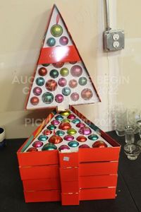 lot 425 image: Lot of 5 2015 Starbucks Advent Calendars with 25 Christmas Ball Ornaments in each Package, 125 Ornaments Total